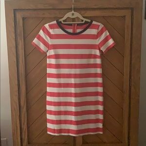 J.crew Striped Cotten Dress